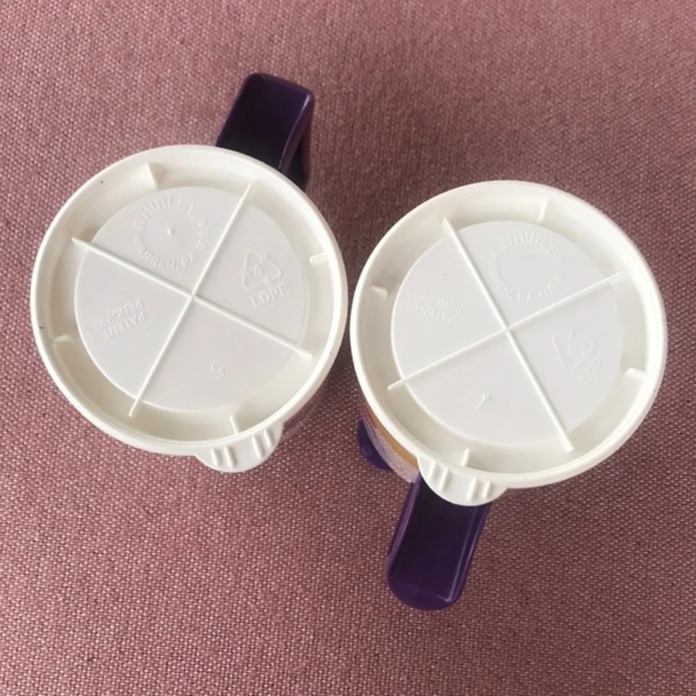 Vintage Disney Port Orleans Resort Whirley Travel Mug Set WDW USA
